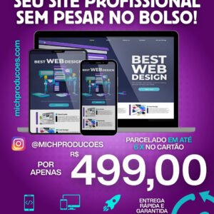 Criação de SITe BARATO