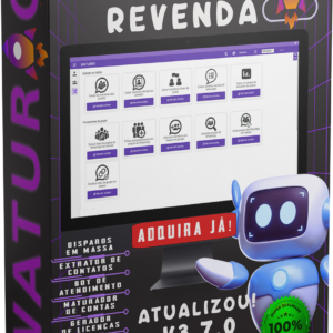 WATURBO PRO - Revenda V3.7.0 ( Software + Código Fonte + Gerador de Licenças )